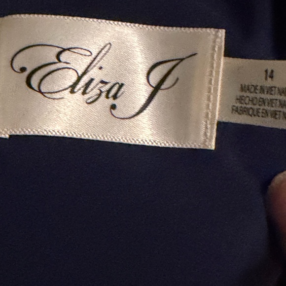 Eliza J Floral Tiered Maxi Dress - Blue and Purple - Picture 8 of 14